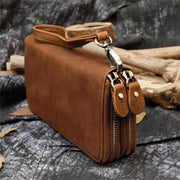Double zip wallet