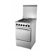 Global Star Globalstar General 2 Gas + 2 Electric Oven – Silver
