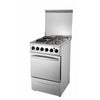 Global Star Globalstar General 2 Gas + 2 Electric Oven – Silver