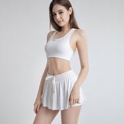 Yoga Running Fitness Exercise Tennis Shorts