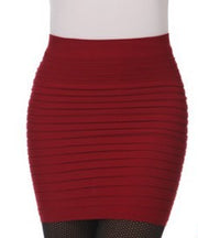 In summer thin hip skirt.