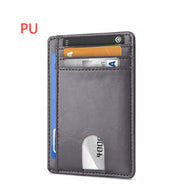 Card Holder Leather Foreign Trade Men RFID Anti-theft Swiping European And American Card Holder Male Amazon Hot Products Card Holder