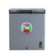 SPJ 210L Deep Freezer / Chest Freezer – Energy Saving, Low Noise, Fast Freezing, Lockable Lid – Grey