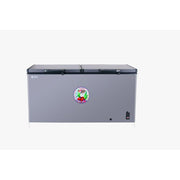 SPJ 660 Litres Hard Top Double Door Deep Freezer – Silver (5YRS WRNTY)