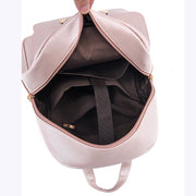 Fashion Women's Bags PU Bow Composite Bag Young Girl Student Cute Shoulders Backpack Crossbody Bags Coin Purse 3pcs Set