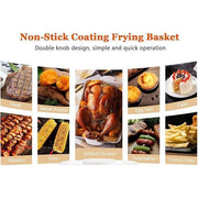 SPJ 4 Litres, Hot Air Fryer, With Preheating And Keeping Warm, Without Oil And Fat, Non-Stick Basket - Cream (1YRS WRNTY)