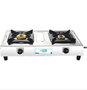 Lucid stainless Steel Double Gas Stove