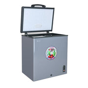 SPJ 210L Deep Freezer / Chest Freezer – Energy Saving, Low Noise, Fast Freezing, Lockable Lid – Grey