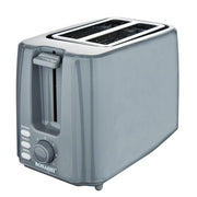 Sonashi 2 Slice Bread Toaster With Crumb Tray, Defrost & Adjustable Browning Control - ST-210 - Grey