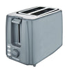 Sonashi 2 Slice Bread Toaster With Crumb Tray, Defrost & Adjustable Browning Control - ST-210 - Grey