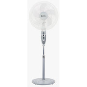 SPJ 16 Inch Oscillating & Adjustable Electric Pedestal / Stand Fan - White
