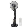 Geepas 16 Inch Mist Fan With Remote Control-Black
