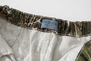 Vintage Street Alphabet Towel Embroidered Camouflage Jeans For Men And Women
