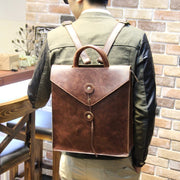 Leather Fashion Men's Shoulder Business Casual Bag