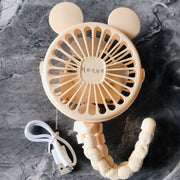 Little Fan Deformation Bracket Handheld Outdoor Fan