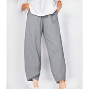 Wide Leg Pants Loose Casual Cotton Linen
