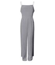 Sleeveless Top Pearl Sling Wide Leg Jumpsuit