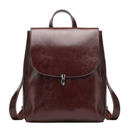 Cowhide Large Capacity Travel Backpack