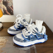 Female Dad Shoes Versatile Student Casual Platform Height Increasing