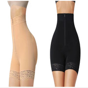 New Hip Slimming Clothes Abdominal Pants Zipper Hip Lifting
