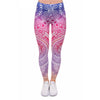 Mandala flower print leggings