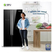 SPJ 719L Side By Side French Door Refrigerator