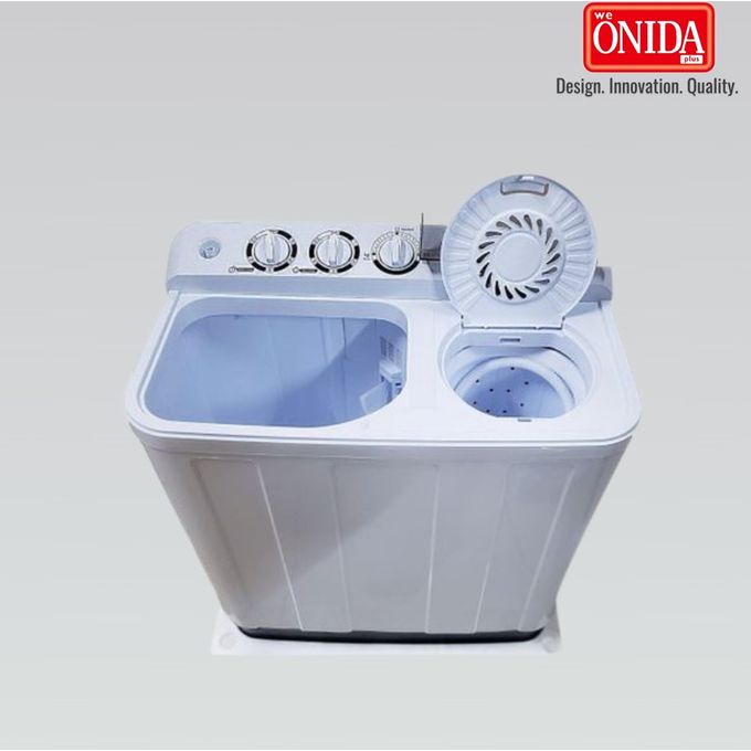 Onida 5Kg Twin Tub Washing Machine - White.