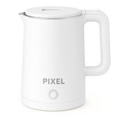 Pixel 2.5 Liters Electric Kettle Stainless Steel Anti Scalding Automatic Power Off - White