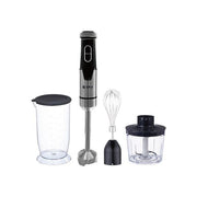 SPJ 4 IN 1 HBX-SS1200W 1200w, Hand Blender Food Processor,2 Speed Levels, Pulse/Ice Crush Function - Black