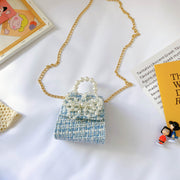 Pearl handbag children bag