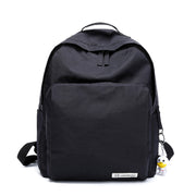 Solid color waterproof oxford casual backpack