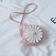 Flower shoulder bag children's coin purse