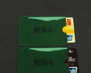 NFC card sets anti-magnetic anti-theft brush bank card sets security shielding signal anti-theft RFID flash payment tin foil card sets