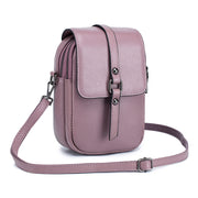 Leather Diagonal Bag For Mobile Phone Shoulder Bags Women