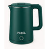 Pixel 2.5 Liters Electric Kettle Stainless Steel Anti Scalding Automatic Power Off - Dark Green