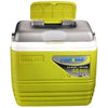 Pinnacle Insulated Water Cooler Ice Chiller Box 10L,Lemon Green