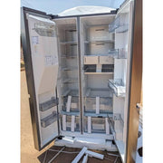 Hisense 720L Ice And Water Dispenser Smart WIFI Enabled Side-by-Side Refrigerator Silver