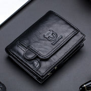 First layer cowhide men's leather wallet