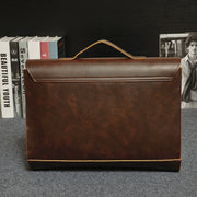 The original design of explosion models 2021 male package business package Crazy Horse Leather Handbag briefcase men's classic single shoulder bag