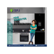 SPJ 429 Litres Double Door Refrigerator – Black (5YRS WRNTY)