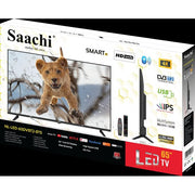 Saachi 65 Inch 4K Ultra HD Smart LED 65DVBT2 LED Tv - Black (2YR WRNTY)