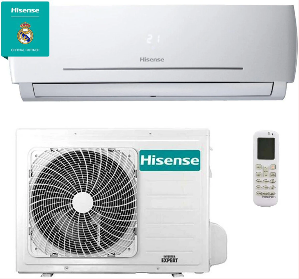 Hisense 9000 BTU Cool Wall Split Air Conditioner – White (3YR WRTY)