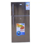 ADH 220L Double Door Refrigerator Silver
