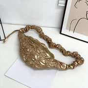 Women's Fashion Casual Cloud Pleated Shoulder Messenger Bag