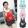 Girls PU Leather Backpack Snacks Decoration Bag