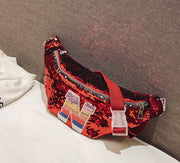 Fanny Pack Korean Children New Trend Sequins Mini Shoulder