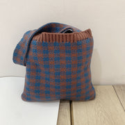 Autumn and winter children's one shoulder wool