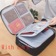 Multi-layer document storage bag