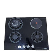 Digiwave Glass Body 3 Gas+1 Hot Plate | DWHOB2001