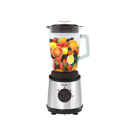Midea 1.5L Blender With Glass Jar MJ-BL6006W